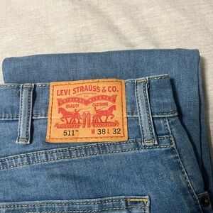 Levi's 511 Men's Skinny Jeans in Blue Denim